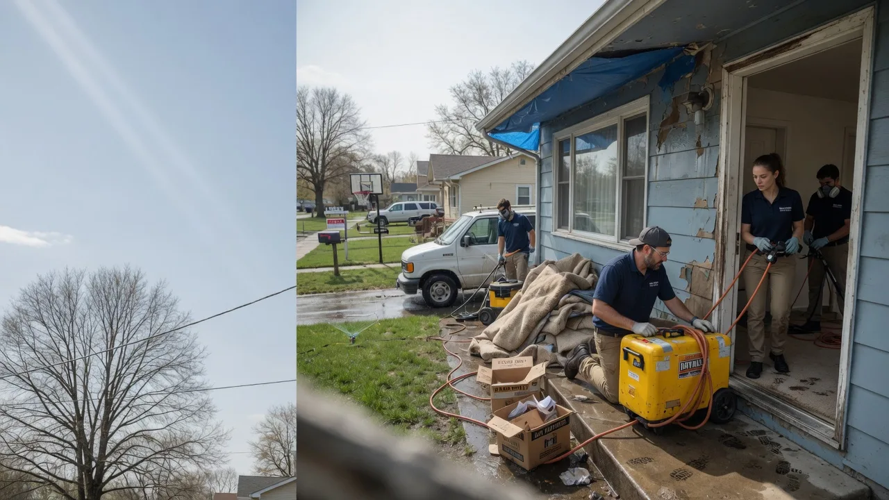 Basement Flood Cleanup in Circle, MT near me